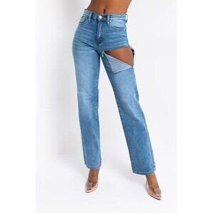 Akira High Waisted Ripped Jeans 11